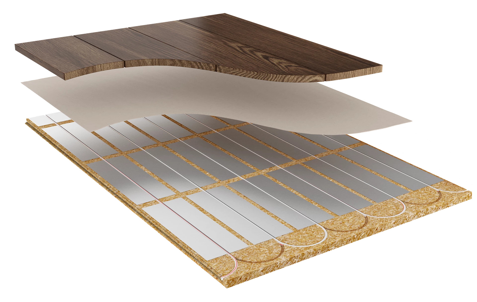 VB000081 - Gulvvarmesystem i trebjelkelag - 